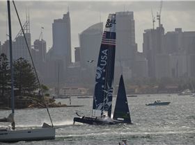 2020 Sail GP Sydney Nosedives