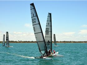 2018 "A" Class Catamaran Worlds (Race 1, Tues 20th)