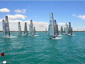 2018 "A" Class Catamaran Worlds (Race 1, Tues 20th)