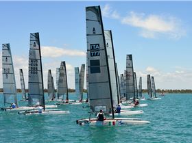 2018 "A" Class Catamaran Worlds (Race 1, Tues 20th)