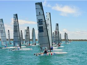 2018 "A" Class Catamaran Worlds (Race 1, Tues 20th)