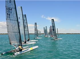 2018 "A" Class Catamaran Worlds (Race 1, Tues 20th)