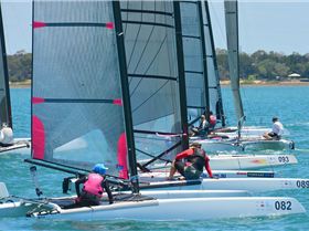 2018 "A" Class Catamaran Worlds (Race 1, Tues 20th)