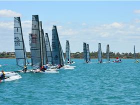 2018 "A" Class Catamaran Worlds (Race 1, Tues 20th)