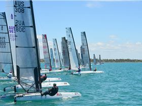 2018 "A" Class Catamaran Worlds (Race 1, Tues 20th)