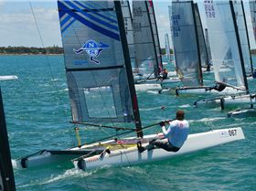 2018 "A" Class Catamaran Worlds (Race 1, Tues 20th)