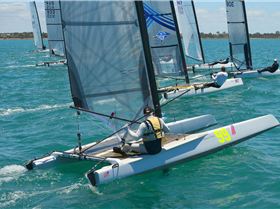 2018 "A" Class Catamaran Worlds (Race 1, Tues 20th)