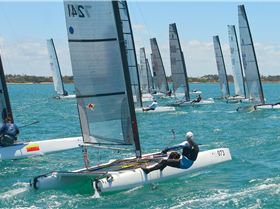 2018 "A" Class Catamaran Worlds (Race 1, Tues 20th)