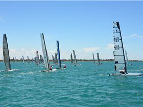 2018 "A" Class Catamaran Worlds (Race 1, Tues 20th)