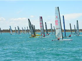 2018 "A" Class Catamaran Worlds (Race 1, Tues 20th)