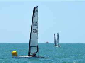 2018 "A" Class Catamaran Worlds (Race 1, Tues 20th)