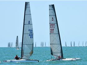 2018 "A" Class Catamaran Worlds (Race 1, Tues 20th)