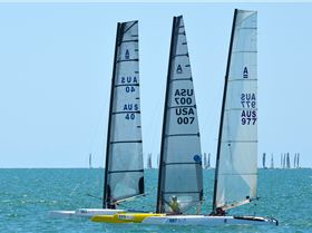 2018 "A" Class Catamaran Worlds (Race 1, Tues 20th)