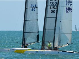2018 "A" Class Catamaran Worlds (Race 1, Tues 20th)