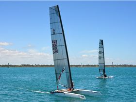 2018 "A" Class Catamaran Worlds (Race 2, Tues 20th)