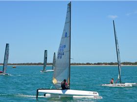 2018 "A" Class Catamaran Worlds (Race 2, Tues 20th)