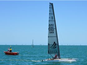 2018 "A" Class Catamaran Worlds (Race 2, Tues 20th)