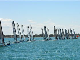 2018 "A" Class Catamaran Worlds (Race 2, Tues 20th)