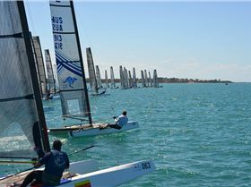 2018 "A" Class Catamaran Worlds (Race 2, Tues 20th)