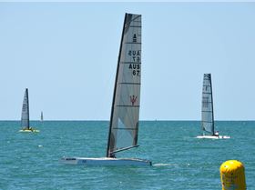 2018 "A" Class Catamaran Worlds (Race 2, Tues 20th)