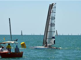 2018 "A" Class Catamaran Worlds (Race 2, Tues 20th)