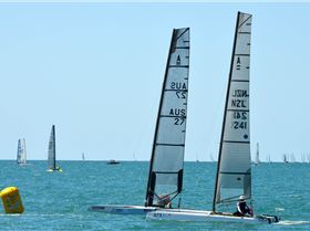 2018 "A" Class Catamaran Worlds (Race 2, Tues 20th)