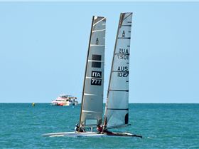 2018 "A" Class Catamaran Worlds (Race 2, Tues 20th)