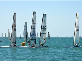 2018 "A" Class Catamaran Worlds (Race 2, Tues 20th)