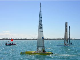 2018 "A" Class Catamaran Worlds (Race 2, Tues 20th)