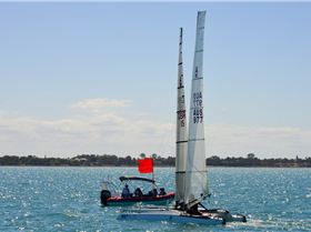 2018 "A" Class Catamaran Worlds (Race 2, Tues 20th)