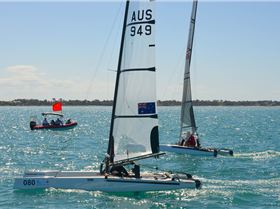 2018 "A" Class Catamaran Worlds (Race 2, Tues 20th)