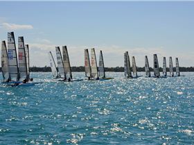 2018 "A" Class Catamaran Worlds (Race 3, Tues 20th)