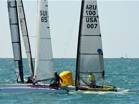 2018 "A" Class Catamaran Worlds (Race 3, Tues 20th)