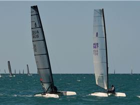 2018 "A" Class Catamaran Worlds (Race 3, Tues 20th)