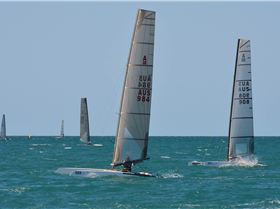 2018 "A" Class Catamaran Worlds (Race 3, Tues 20th)
