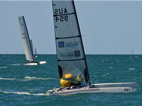 2018 "A" Class Catamaran Worlds (Race 3, Tues 20th)