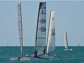 2018 "A" Class Catamaran Worlds (Race 3, Tues 20th)
