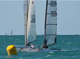 2018 "A" Class Catamaran Worlds (Race 3, Tues 20th)