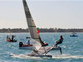 2018 "A" Class Catamaran Worlds (Race 3, Tues 20th)