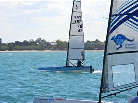 2018 "A" Class Catamaran Worlds (Race 3, Tues 20th)