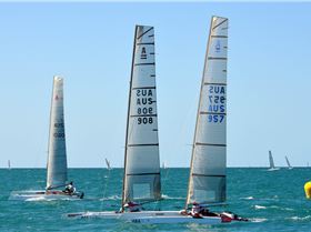 2018 "A" Class Catamaran Worlds (Race 3, Tues 20th)