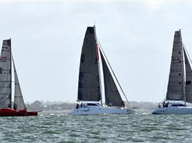 2018 Brisbane to Gladstone Multihull Race Start