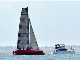 2018 Brisbane to Gladstone Multihull Race Start