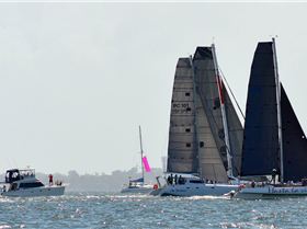 2018 Brisbane to Gladstone Multihull Race Start