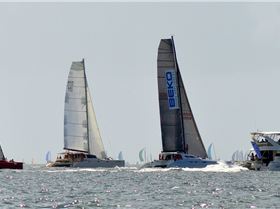 2018 Brisbane to Gladstone Multihull Race Start