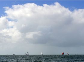 2018 Brisbane to Gladstone Multihull Race Start