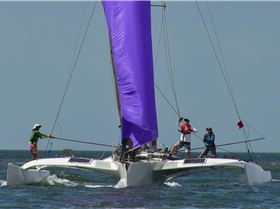 2018 Brisbane to Gladstone Multihull Race Start