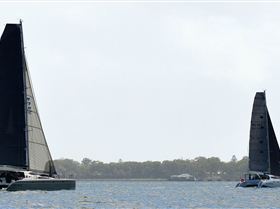 2018 Brisbane to Gladstone Multihull Race Start
