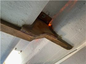 Under cockpit coaming winch landing strengthening 2