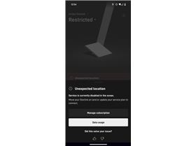 Starlink unexpected location